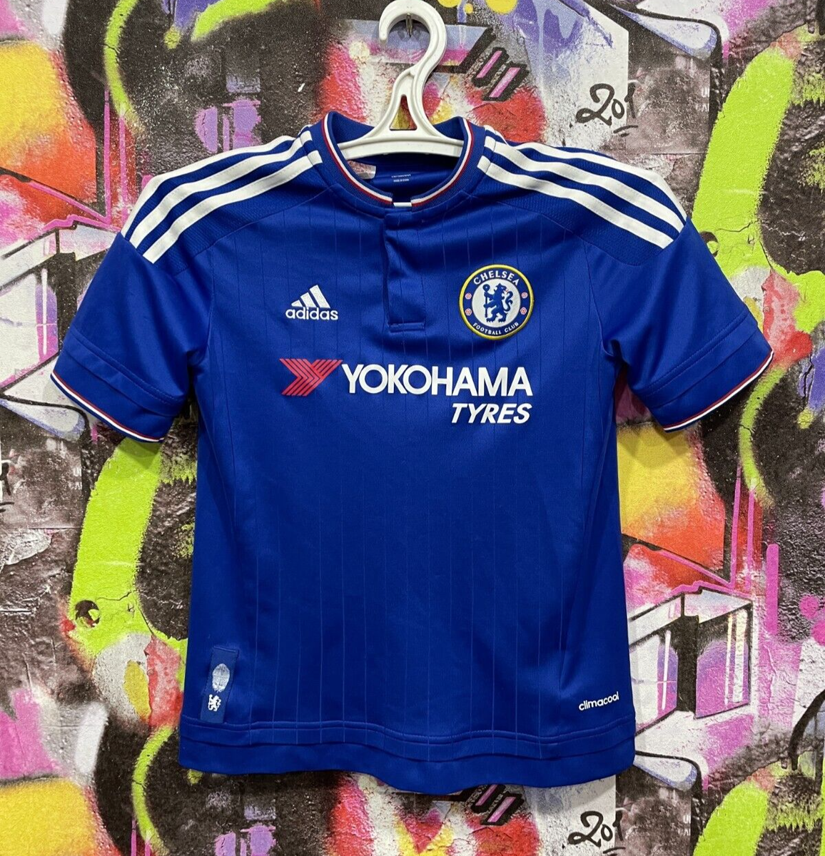 CHELSEA 2015 2016 Home Shirt Football Soccer Jersey Top Adidas