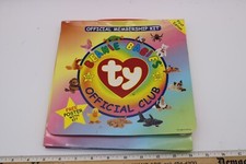 Ty Beanie Babies Official Club First Edition NEW Official Membership Kit R1D5
