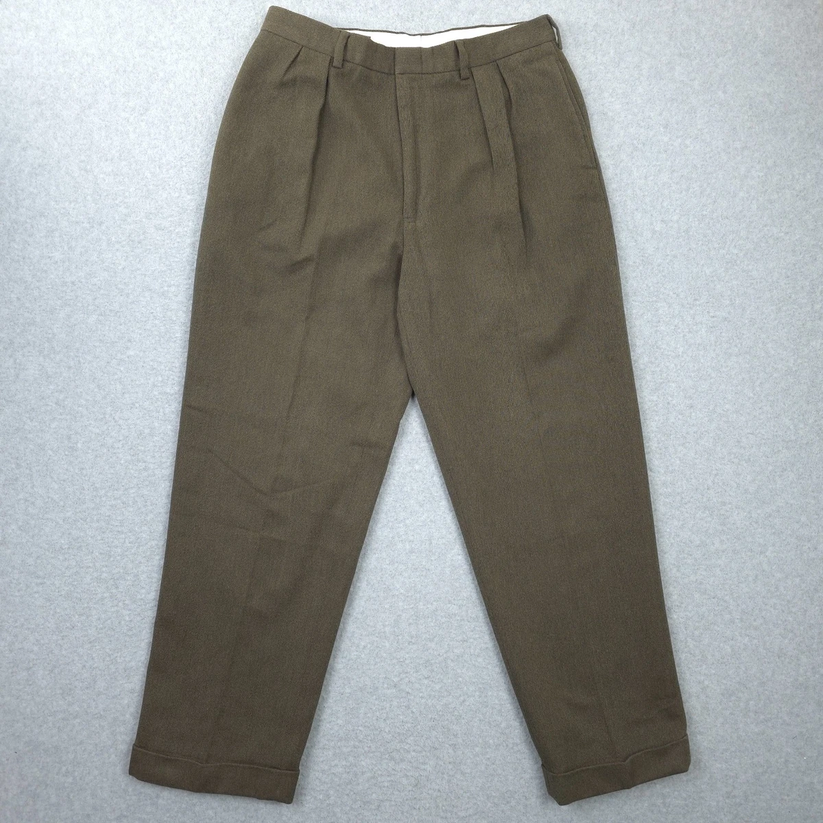 Polo Ralph Lauren Pleated Wool Pants for Men for sale | eBay