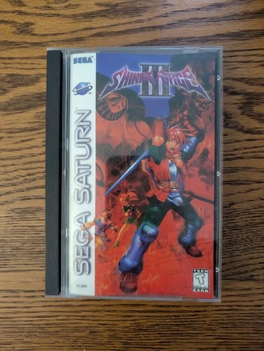 SEGA Shining Force III Sega Saturn RPG/Strategy with Manual *TESTED*