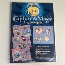 Walt Disney World Capture The Magic Scrapbooking Kit Princesses 8.5x11