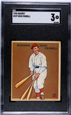1933 Goudey 197 Rick Ferrell - SGC 3 VG HOF CREASE FREE