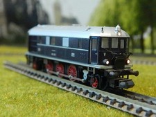 Minitrix 12800 : DIGITALE E-LOK V 16 101 "DR" IN BLAU SPUR N MIT OVP DCC