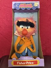 Vintage Animal Hand Puppet Fisher Price Muppet Puppet Jim Henson 1976-1978 Mib
