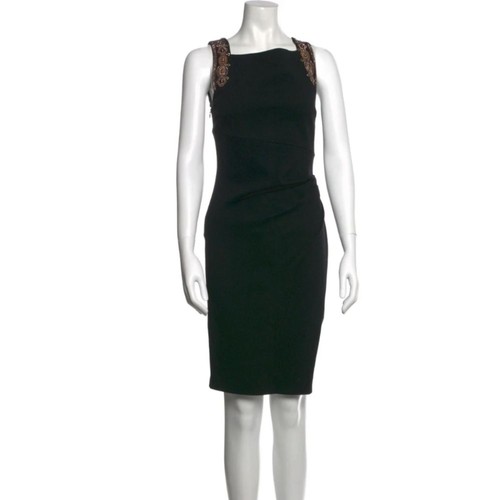 Emilio Pucci knielanges Kleid mit eckigem Ausschnitt
