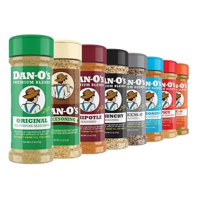 Dan-O s 8 Flavor Variety Pack   Sugar-Free Seasoning for Bold Cooking Adventures