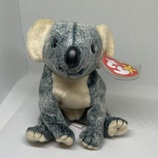 Ty Beanie Babies Eucalyptus Koala Plush Retired Original 1999 3-11 Years
