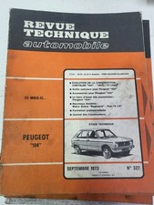 Revue technique Peugeot 104