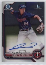 2022 Bowman Chrome Prospect Auto Danny De Andrade #CPA-DDE Auto oi5