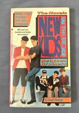NKOTB Between Brothers Book The Novels R. Paul Yockey w/ bookmark vintage