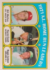 1972 TOPPS #90 1971 A.L. HOME RUN LEADERS