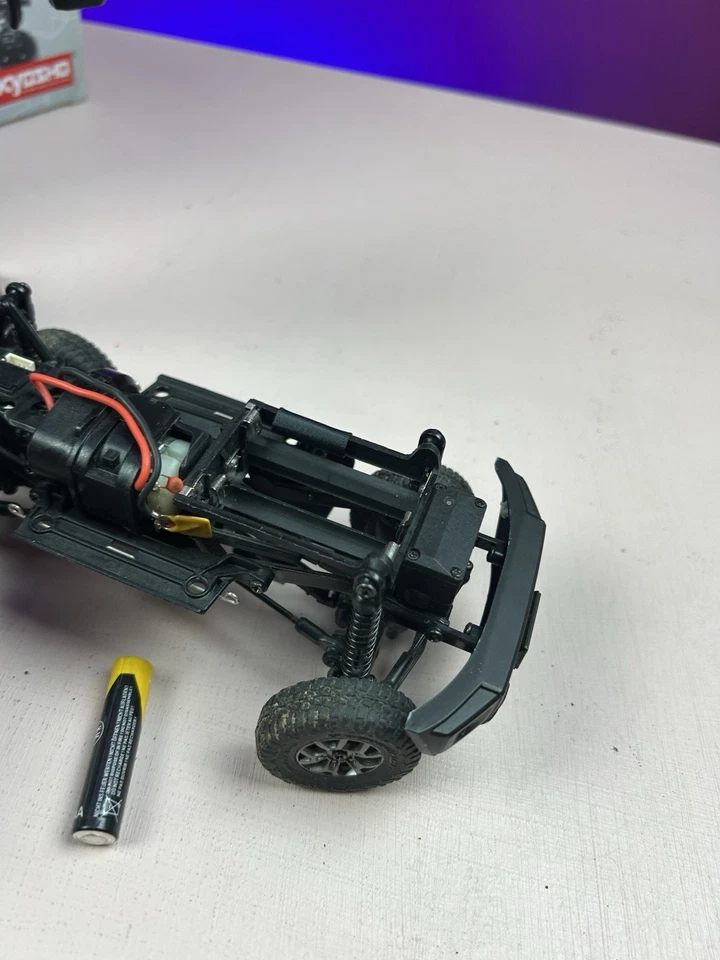 Mini Z Kyosho Suzuki Giallo 4x4 Usato Radiocomandato Funzionante - Immagine 3 di 4