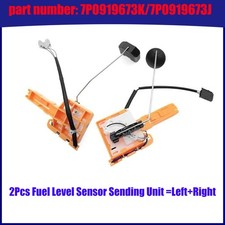Juego de 2 piezas L & R Sensor de nivel de combustible Unidad de envío para Touareg 3.0L 3.6L Cayenne Q7
