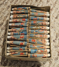 Lot of 50 - Vintage Japan Mister Mr Softee Cocktail / Dollhouse Umbrella Parasol