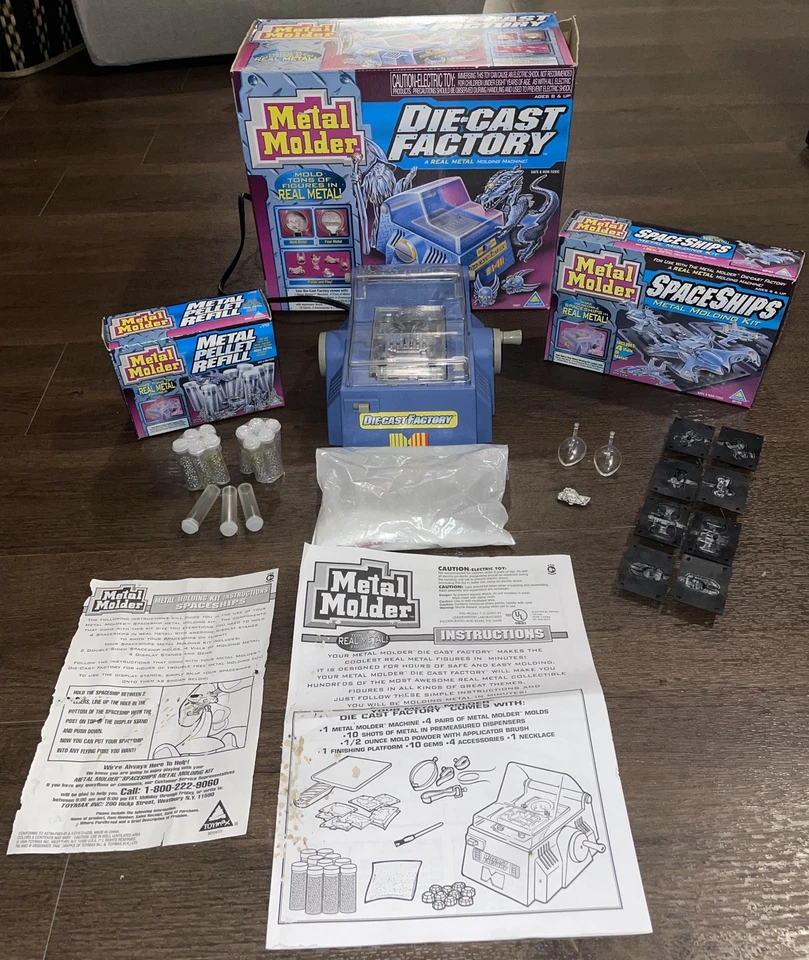 Moldeador de metal Die Cast Factory de Toymax - Juguete de colección 1996 Foto 2 de 4