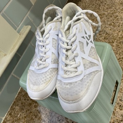 Rebel Ruthless White Cheer Shoes 8.5