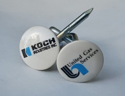 Koch Industries United Gas Services   Vintage Nail Puzzle Advertising Promo Item