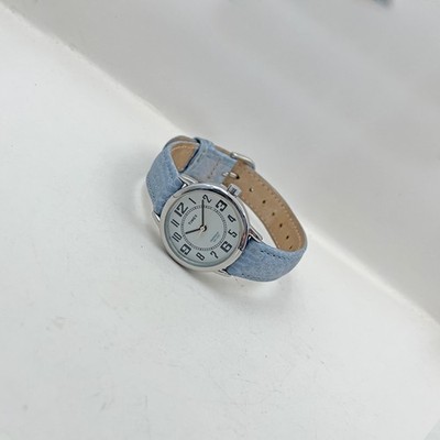Timex Easy Reader Indiglo Watch T2G121 Retro Indices Light Blue 25mm Womens