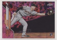 2020 Topps Chrome Update Target Pink Wave Refractor Zach Green #U-41 y0i