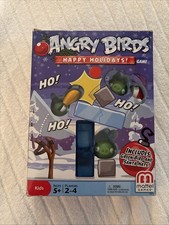 Angry Birds Happy Holidays Game Mattel 100 Complete  RARE Bonus Pack Of Cards