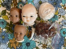 Porcelain Doll Heads Doll Hair
