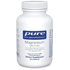 Pure Encapsulations Magnesium Glycinate,90 capsules, 120 mg