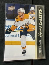 2021-22 Upper Deck Series 1 Hockey Frederic Allard Young Guns