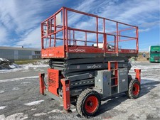 2015 Skyjack Sj8841rt 41 4wd Diesel Rough Terrain Scissor Lift Man Bidadoo