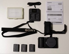 Sony ZV-E10 II 26MP 4K Mirrorless Camera Body Vlog Black from japan used