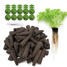 60 Pcs Hydroponic Grow Sponges Seed Pod Replacement Nursery Cubes Rapid Rooting 0.28 per gallon