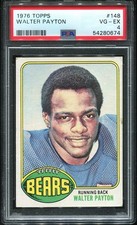 1976 Topps #148 Walter Payton RC PSA 4 Chicago Bears HOF Jackson State