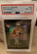 2000 Upper Deck Encore - Star Rookie Tom Brady #254 (RC)
