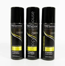 3 TRESemme TRES TWO Extra Hold Hair Spray 1.5 oz Travel Size
