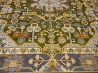 Turkish Oushak Rug, Geometric  Multicolored Handmade Bohemian Rug 8x10 Ft — photo 4