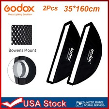 US 2 Packs Godox FW 35*160cm Bowens mount Sof...