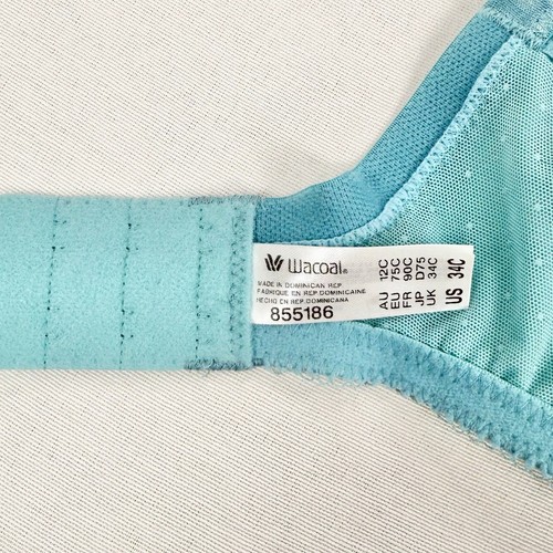 Wacoal Damen Bügel Bralette mit Spitze 34 C blau - Bild 6 von 9
