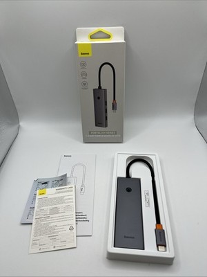 Baseus 7-in-1, Docking Station USB C HUB with 4K HDMI, VGA, 100W PD, 3 USB