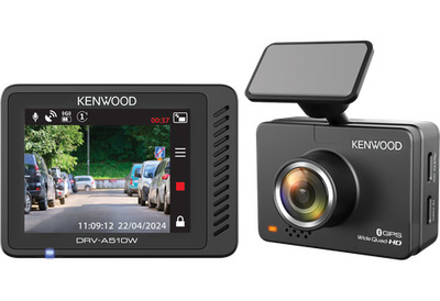 Kenwood DRV-A510W Autarke 2K Wide Quad-HD-Dashcam mit 2-Zoll-Vollfarb-LCD