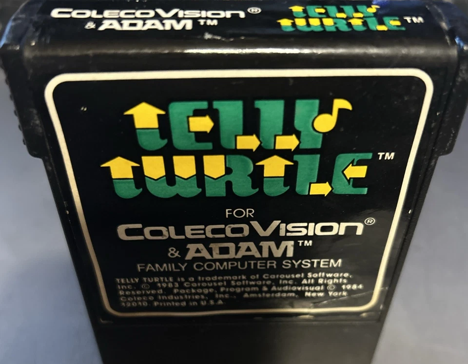 Telly Turtle (Colecovision) Cart Only - Tested And Working - Image 2 of 3