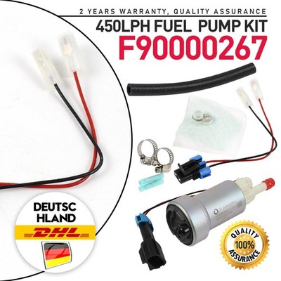 Walbro / Ti F90000267 450LPH Hochleistung E85 Benzin Pumpe TIA485-2 ( Neu )