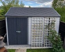 Flat Lock Roof Tiles. Diamond Metal Roof sheets. Pack of 25 -2.25m2