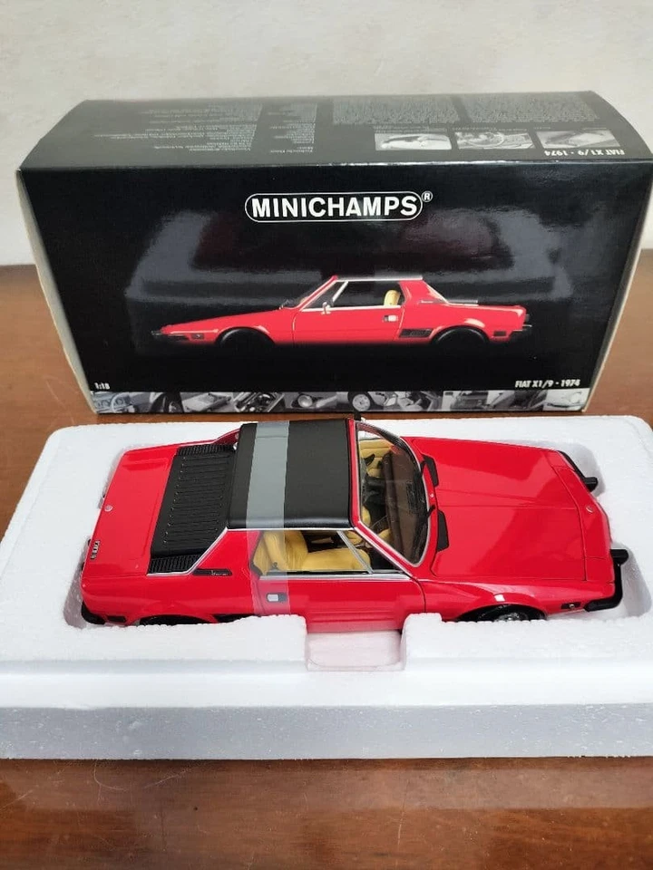 Minichamps 1/18 Fiat X1/9 1974 Red 994030 - Photo 4/4