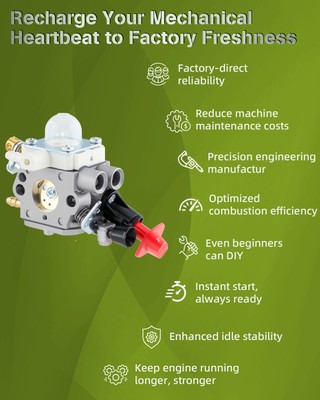 STHL OEM CARBURETOR 4144 120 0605 ZAMA C1M-S226B HT56 C-E FC56 C-E - Foto 7
