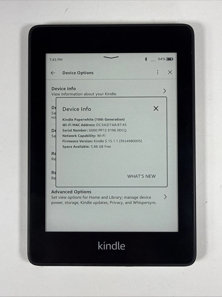 Kindle Paperwhite Reader for sale | eBay