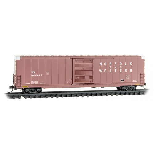 Coche de caja Micro-Trains MTL escala N 60' Norfolk & Western #602017 | Zustand: New