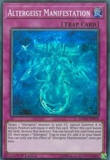 YuGiOh Altergeist Manifestation EXFO-PT070 Super Rare Portugiesisch Played 1st