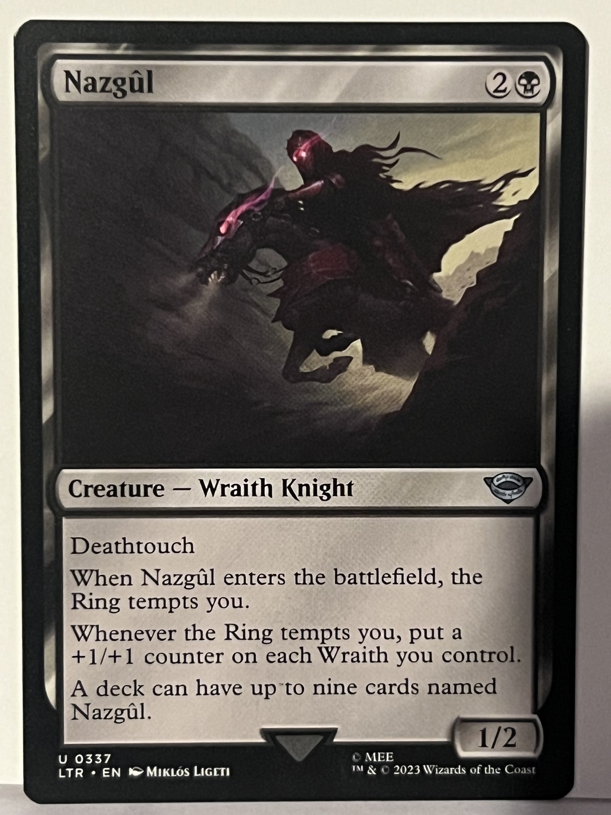 Nazgul (0337) 337 Lord of the Rings NM MTG