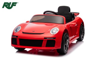 Elektro Kinderauto modified Porsche by RUF-CTR3 mit Lizenz 2x 25W 12V 7Ah