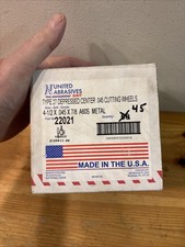 United Abrasives 22021 Type 27 .045 Cut Off Wheels (45) New* FREE SHIPPING READ