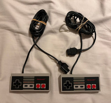 Official Nintendo Entertainment System NES Controller x 2 - NES-004E